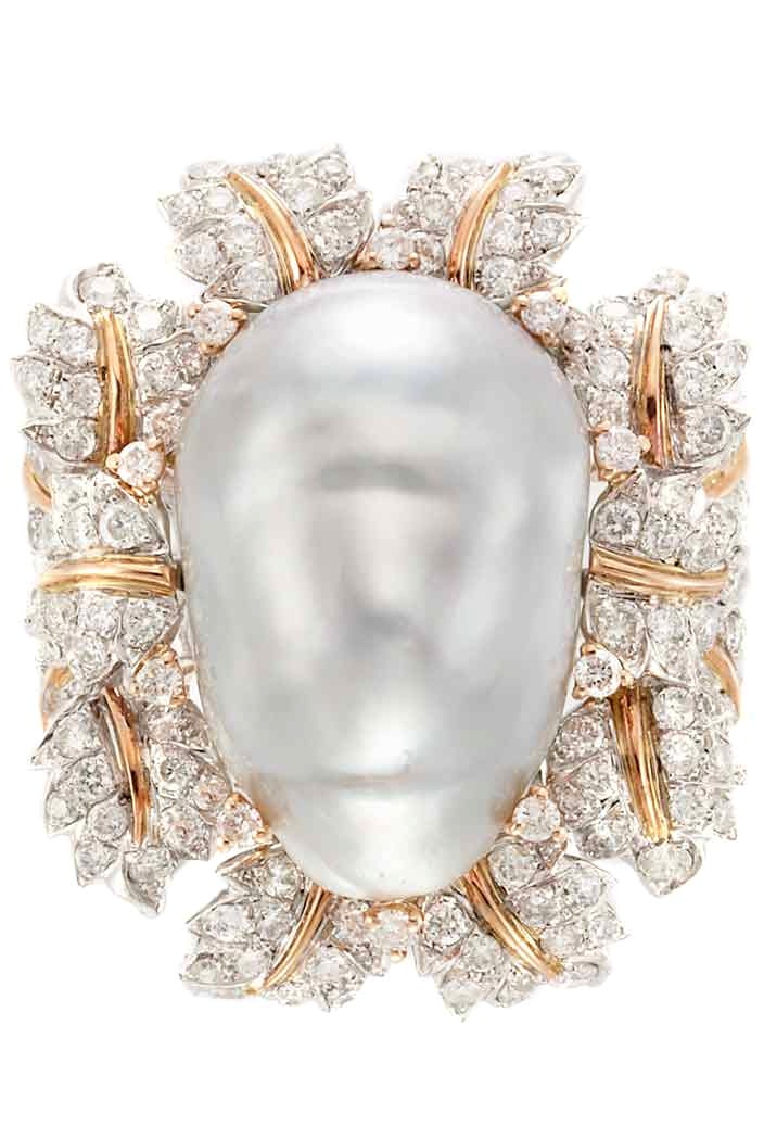 Pearl and Diamond Ring 30 gorgeous ring haute tramp jewelry blog .jpg